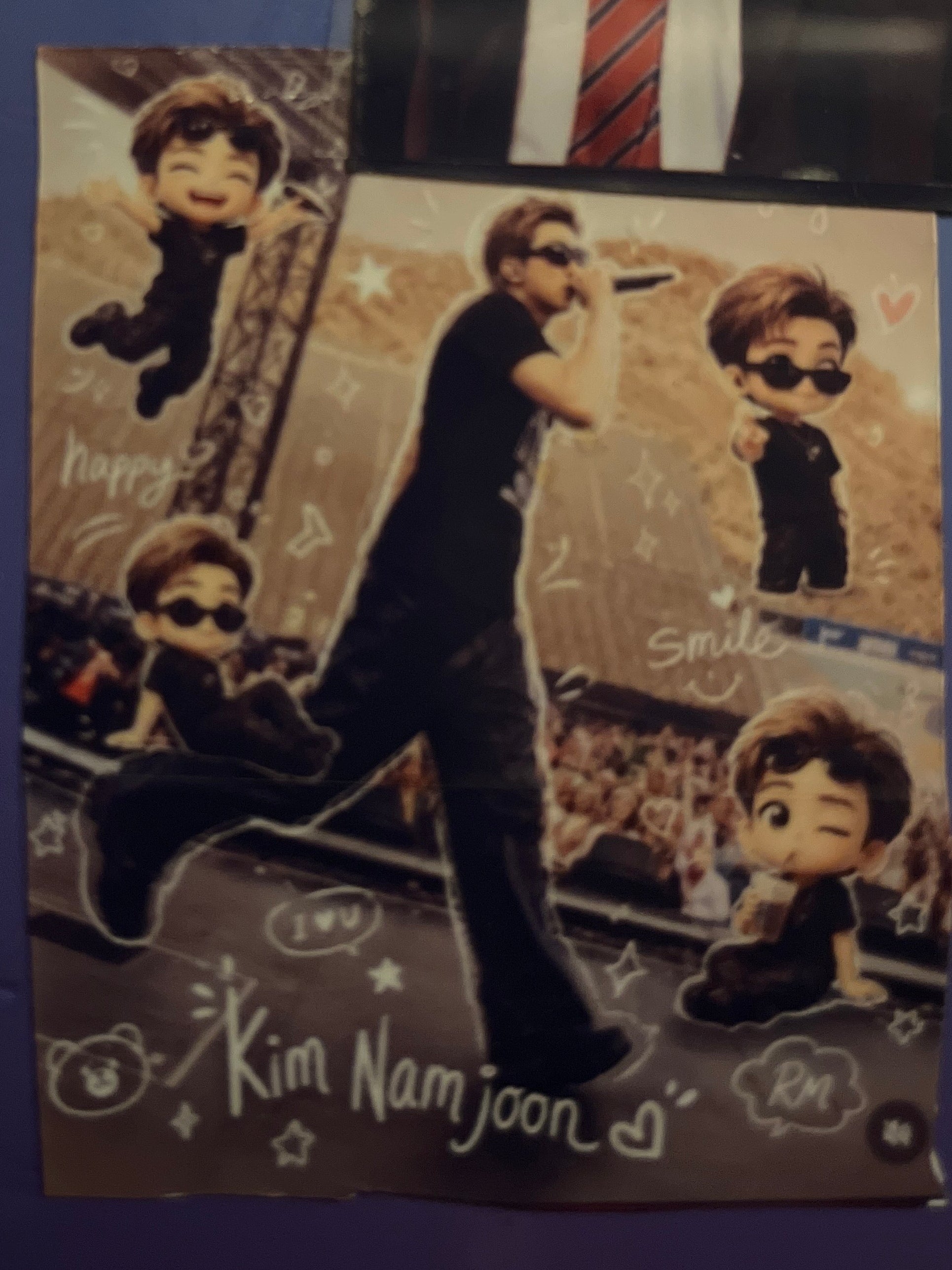 Custom band stickers